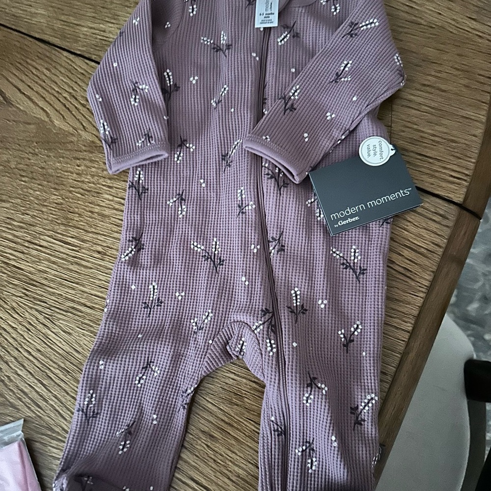 Modern moments Lavender Floral Kids One Piece